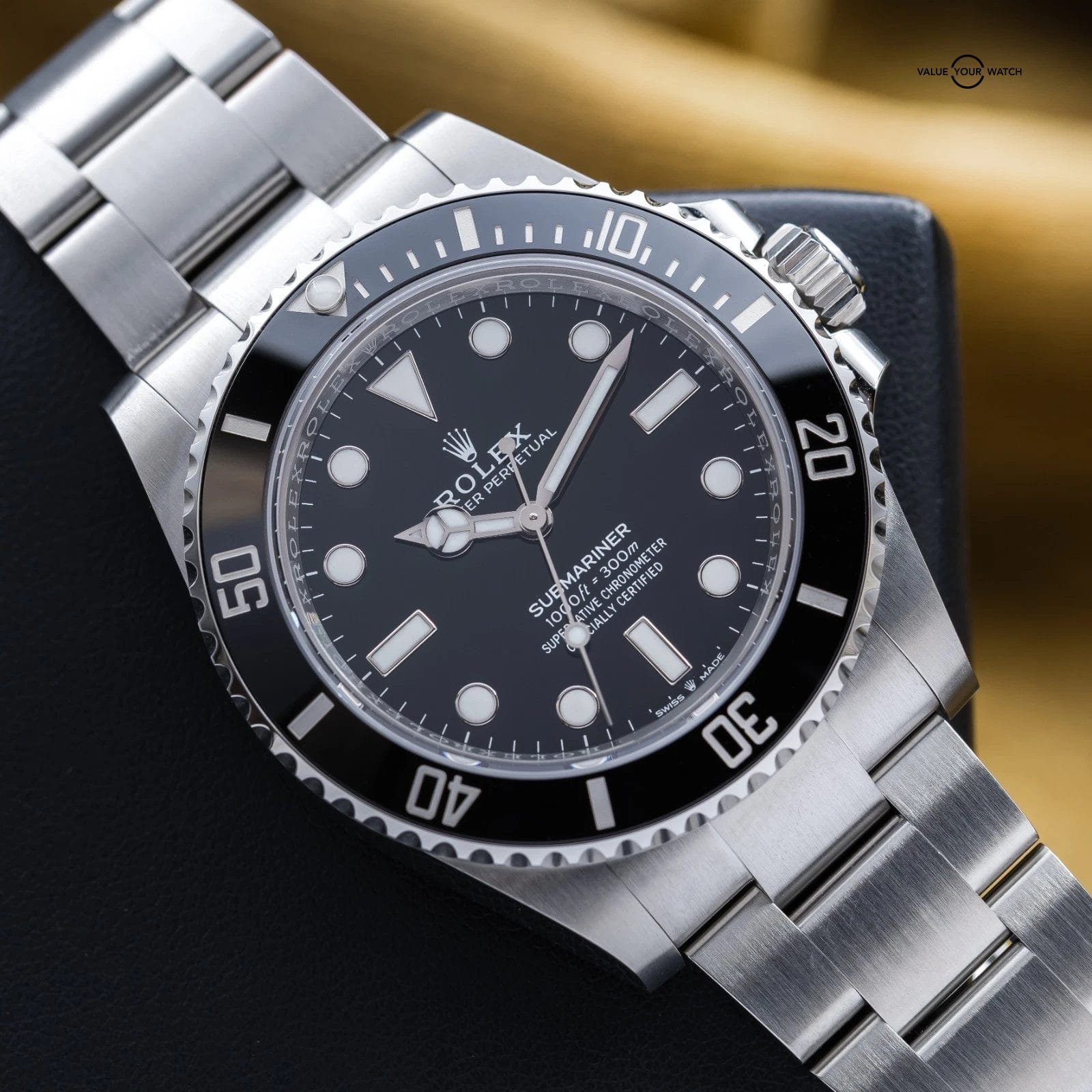 NEW 2025 Rolex Submariner No Date Ceramic 41mm Black Dial – 124060LN Full Set - Image 2