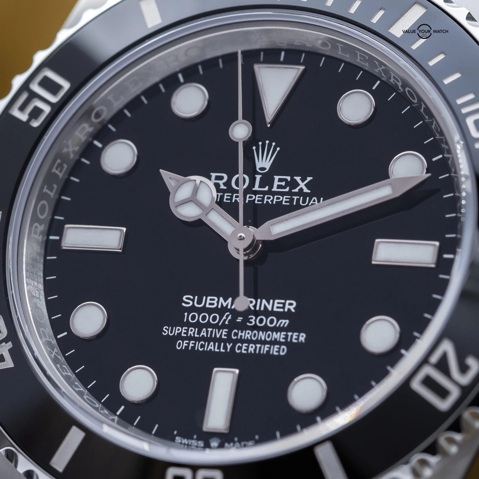 NEW 2025 Rolex Submariner No Date Ceramic 41mm Black Dial – 124060LN Full Set - Image 5