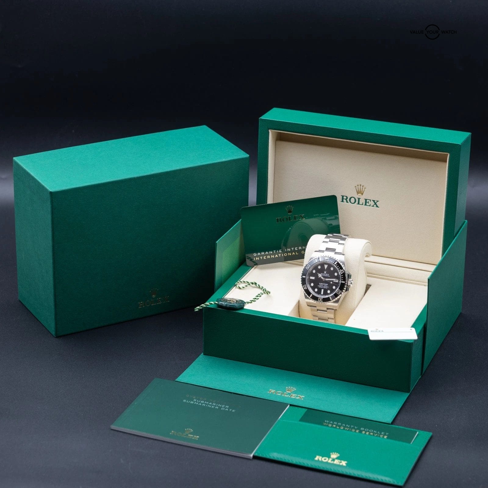 NEW 2025 Rolex Submariner No Date Ceramic 41mm Black Dial – 124060LN Full Set - Image 10