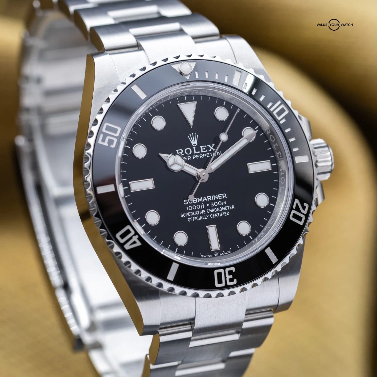 NEW 2025 Rolex Submariner No Date Ceramic 41mm Black Dial – 124060LN Full Set - Image 15