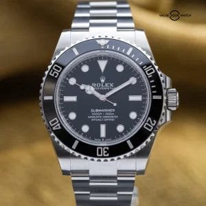 NEW 2025 Rolex Submariner No Date Ceramic 41mm Black Dial – 124060LN Full Set