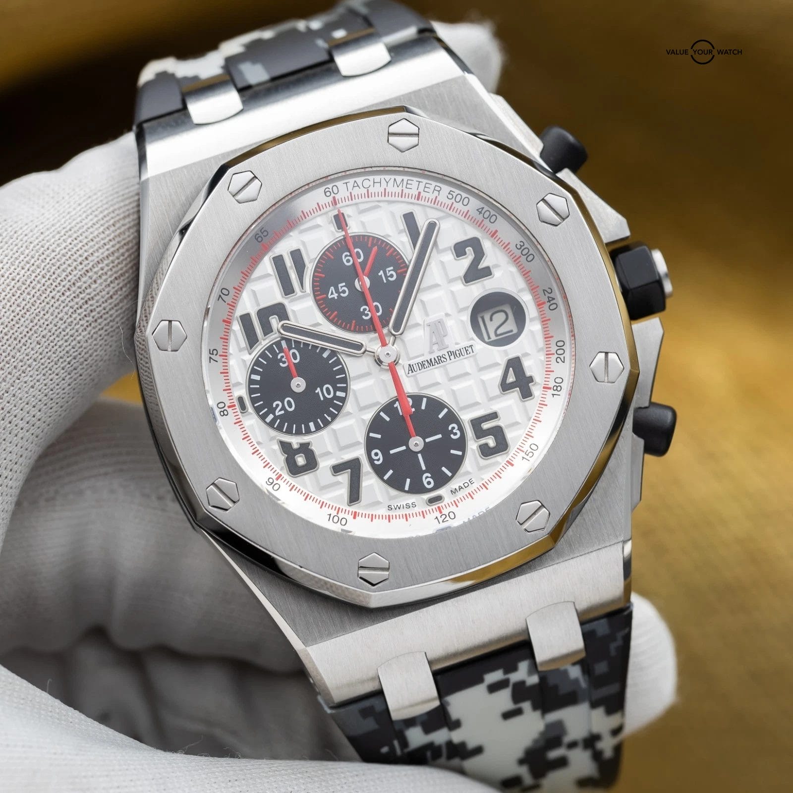 Audemars Piguet Royal Oak Offshore Chronograph 42mm AP Panda - 26170ST - Image 14