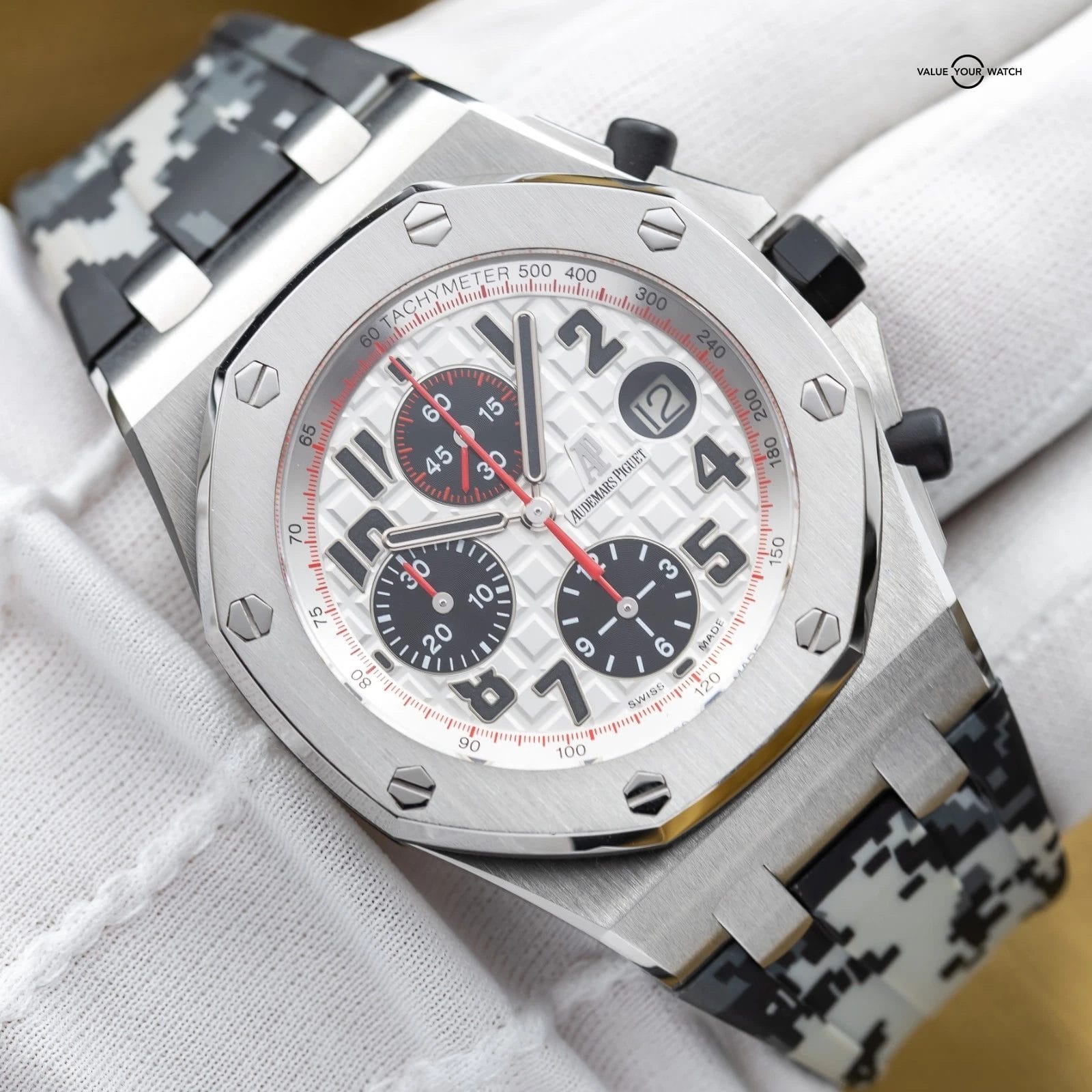 Audemars Piguet Royal Oak Offshore Chronograph 42mm AP Panda - 26170ST - Image 21