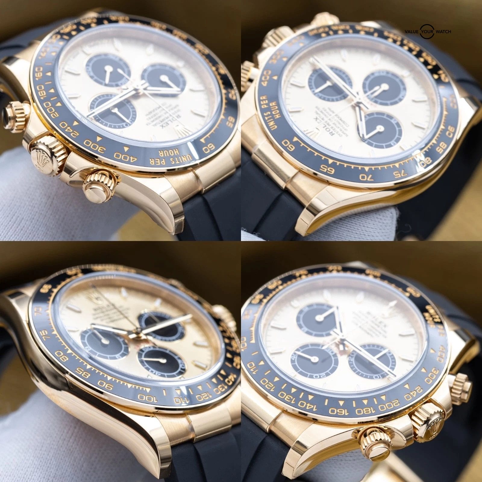 Rolex Cosmograph Daytona Yellow Gold Oysterflex Pikachu - 126515LN Full Set - Image 7