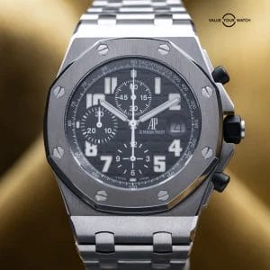 Audemars Piguet Royal Oak Offshore Chronograph 42mm Titanium Beast Black 25721ti