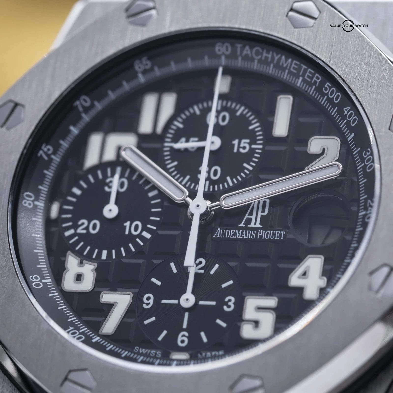 Audemars Piguet Royal Oak Offshore Chronograph 42mm Titanium Beast Black 25721ti - Image 11