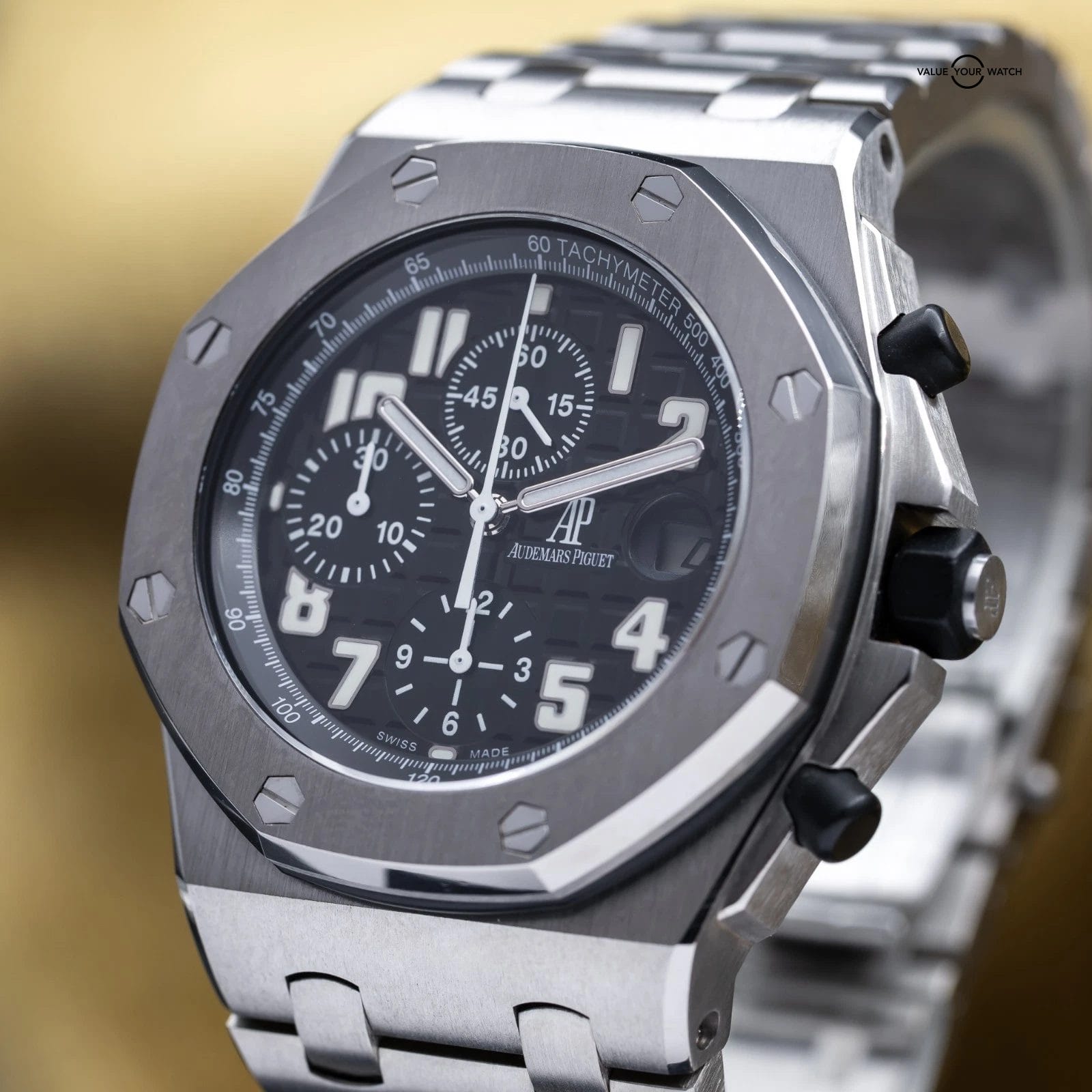 Audemars Piguet Royal Oak Offshore Chronograph 42mm Titanium Beast Black 25721ti - Image 14