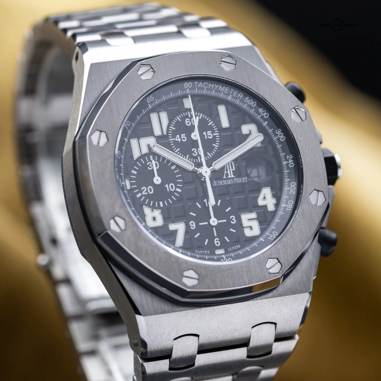 Audemars Piguet Royal Oak Offshore Chronograph 42mm Titanium Beast Black 25721ti - Image 15