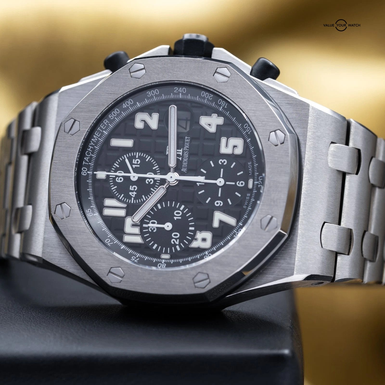 Audemars Piguet Royal Oak Offshore Chronograph 42mm Titanium Beast Black 25721ti - Image 17