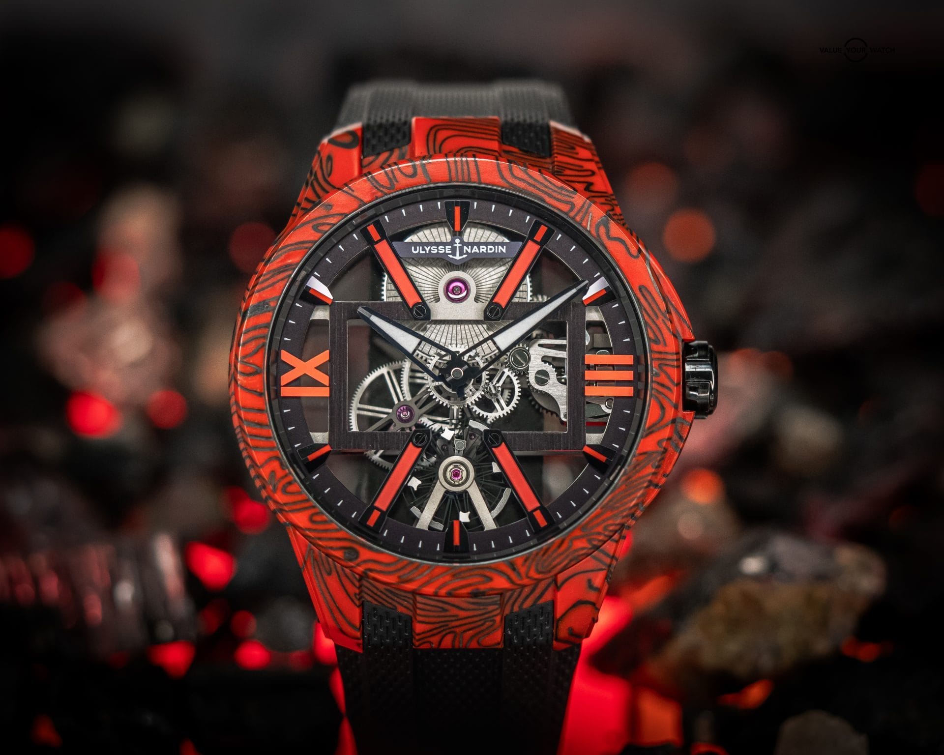 Ulysse Nardin Blast Skeleton X MAGMA 42mm Carbon – BOX & PAPERS – 3713-260/MAGMA