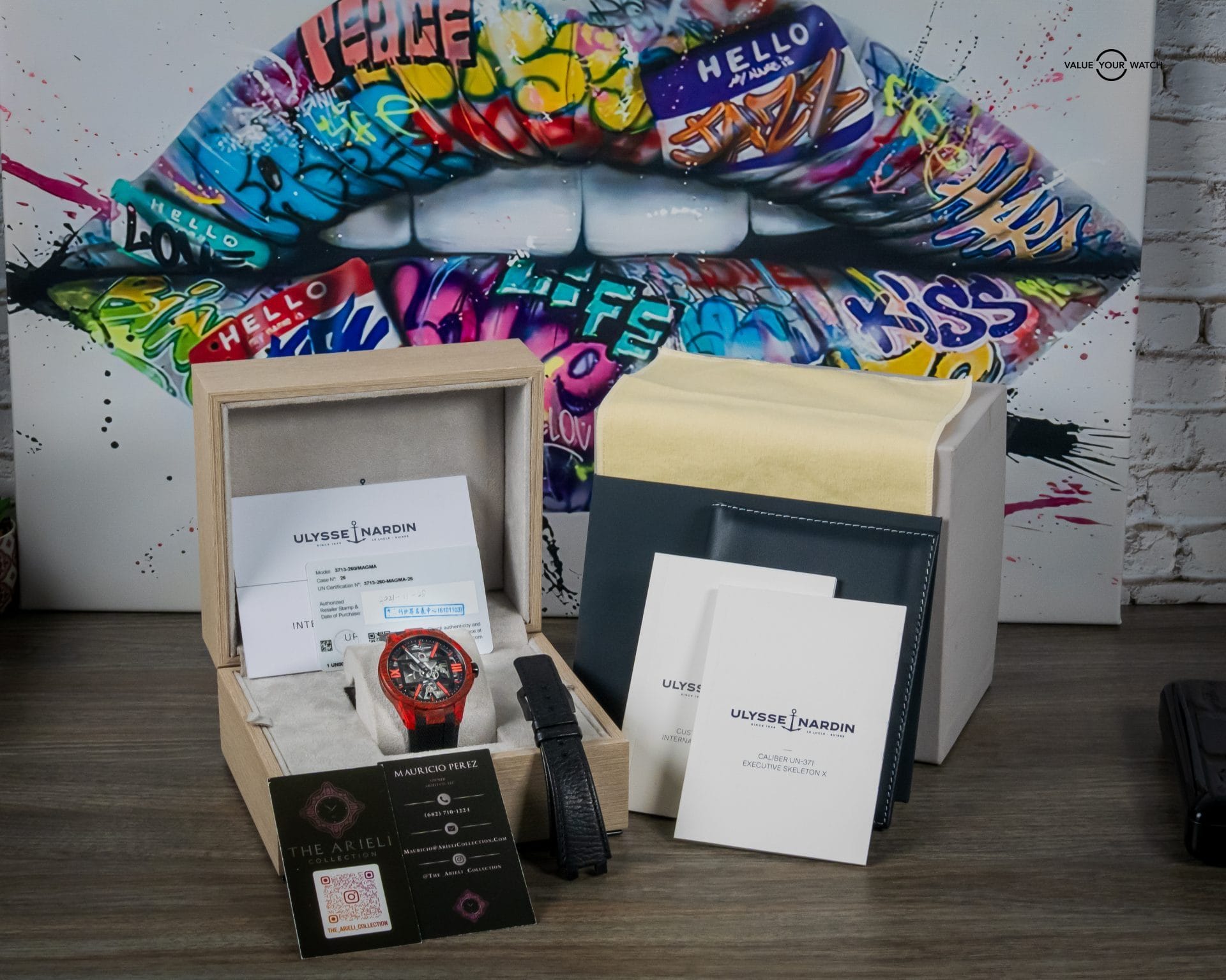 Ulysse Nardin Blast Skeleton X MAGMA 42mm Carbon – BOX & PAPERS – 3713-260/MAGMA - Image 2