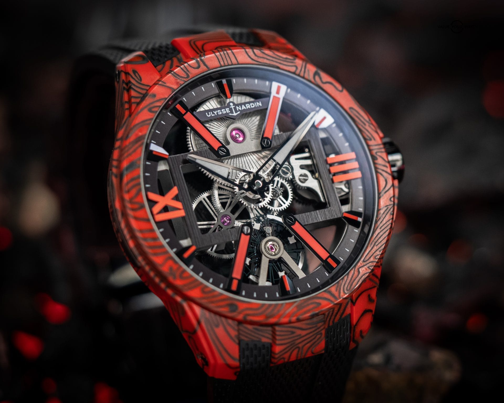 Ulysse Nardin Blast Skeleton X MAGMA 42mm Carbon – BOX & PAPERS – 3713-260/MAGMA - Image 10