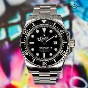 Rolex Deepsea Sea-Dweller 126660 Oystersteel 44mm Black Bezel – BOX & PAPERS