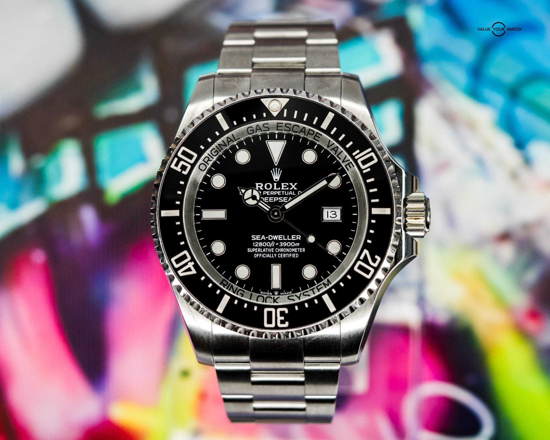 Rolex Deepsea Sea-Dweller 126660 Oystersteel 44mm Black Bezel – BOX & PAPERS