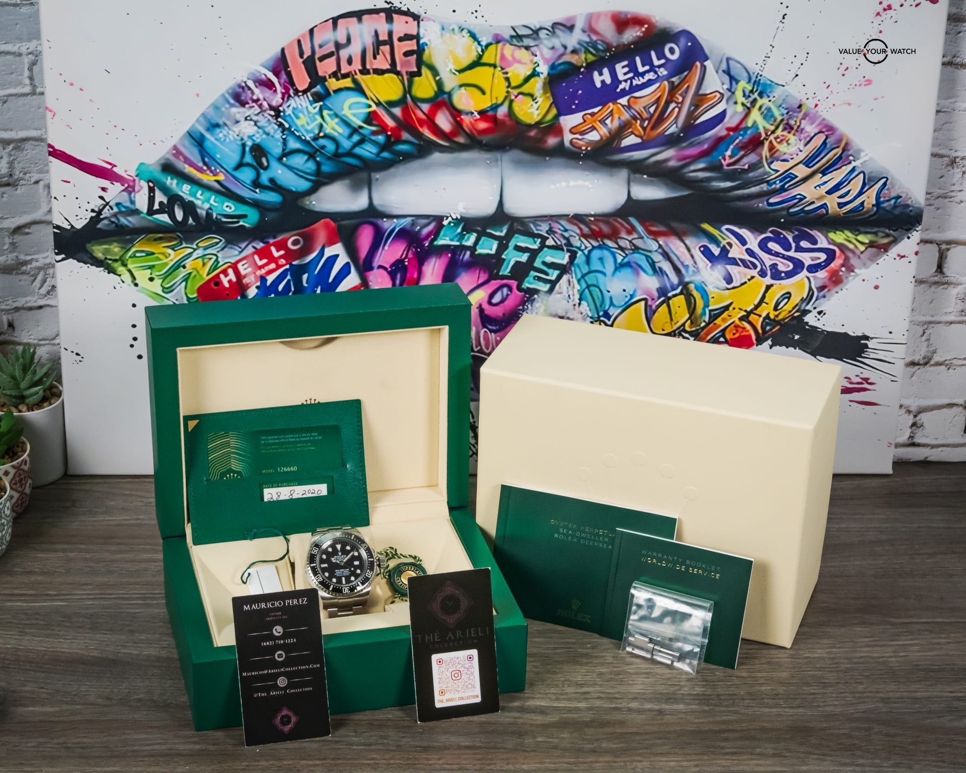 Rolex Deepsea Sea-Dweller 126660 Oystersteel 44mm Black Bezel – BOX & PAPERS - Image 2