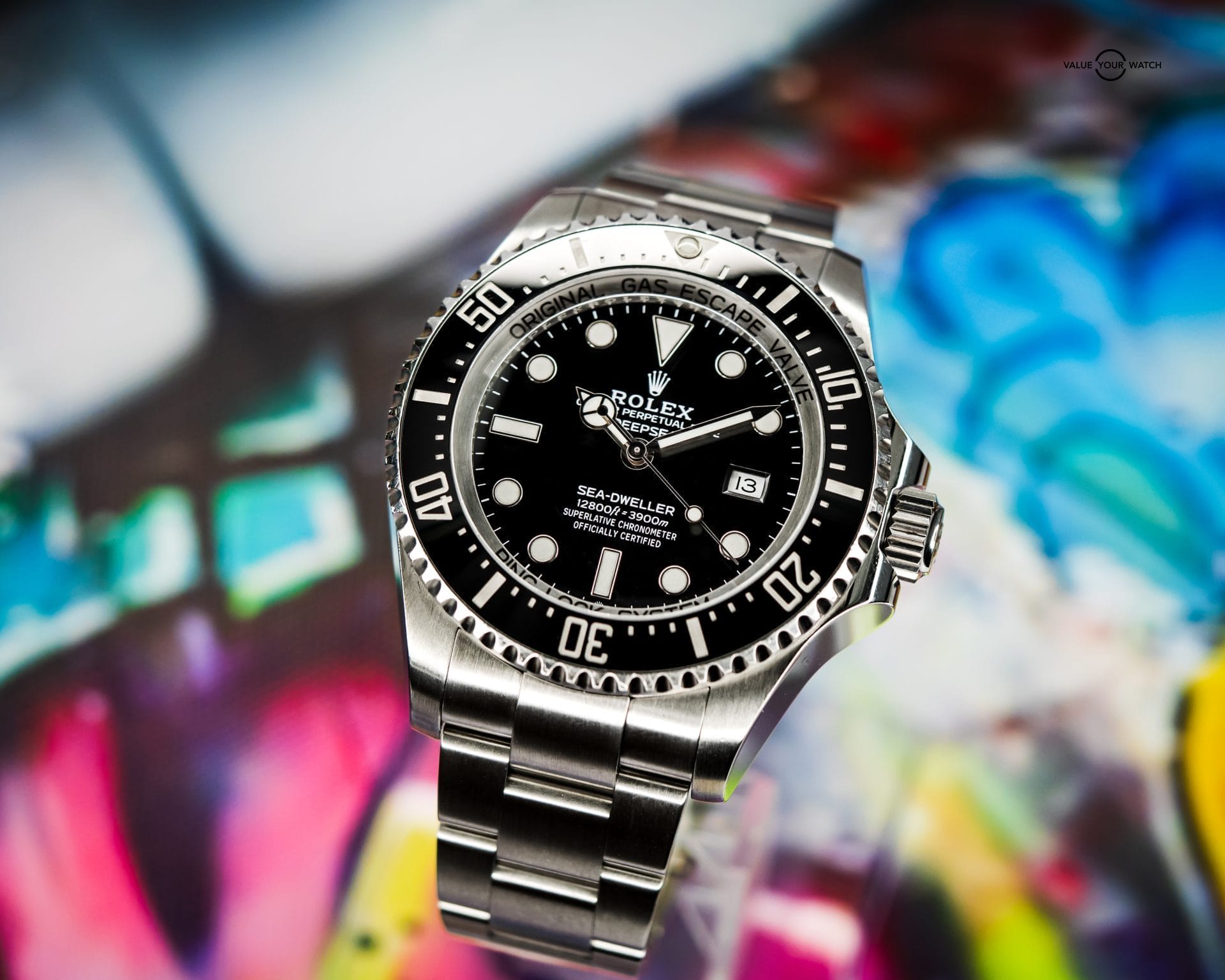 Rolex Deepsea Sea-Dweller 126660 Oystersteel 44mm Black Bezel – BOX & PAPERS - Image 11