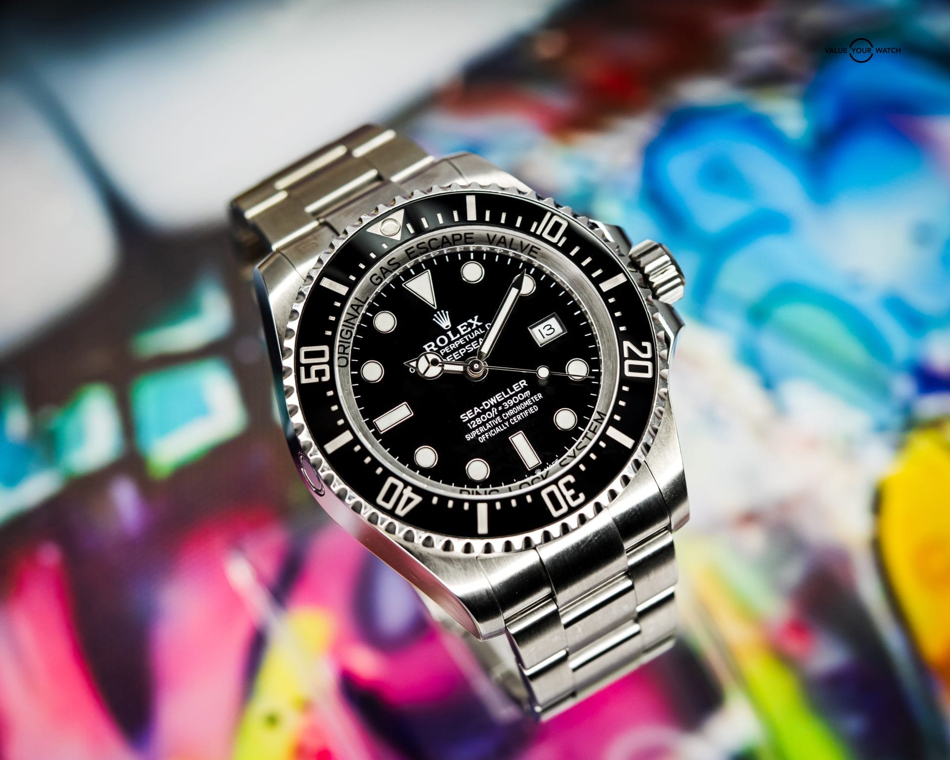 Rolex Deepsea Sea-Dweller 126660 Oystersteel 44mm Black Bezel – BOX & PAPERS - Image 12