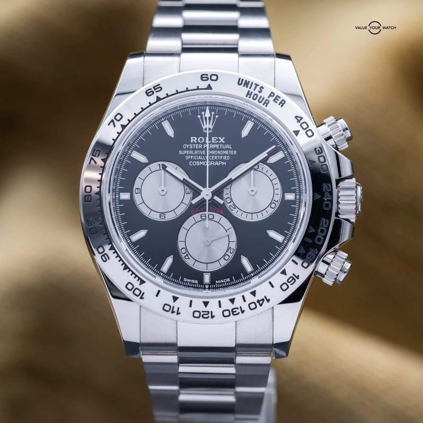 2024 Rolex Daytona Cosmograph 40mm White Gold Black Baby Le Mans Dial - 126509