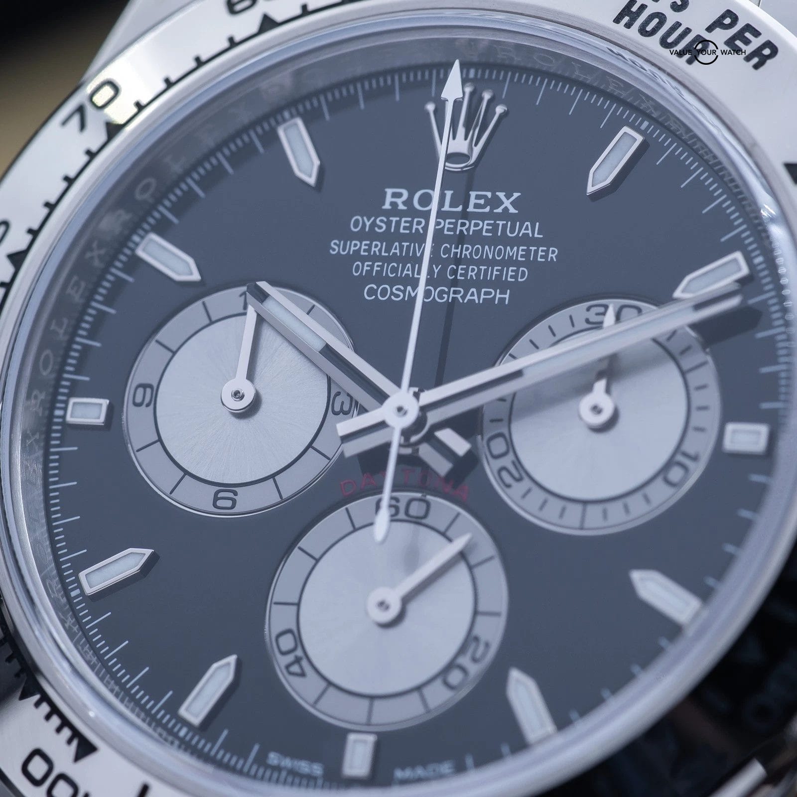 2024 Rolex Daytona Cosmograph 40mm White Gold Black Baby Le Mans Dial - 126509 - Image 8