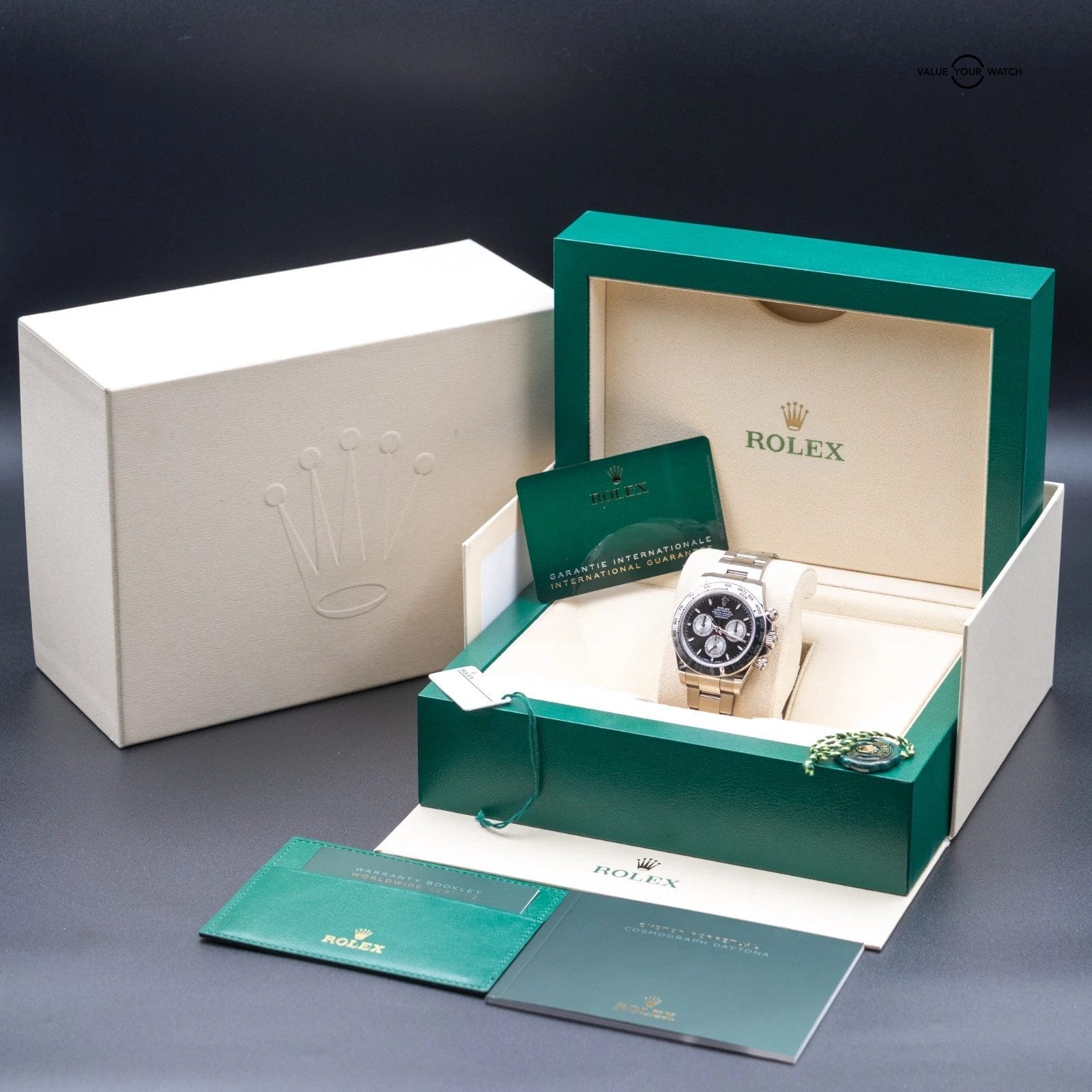 2024 Rolex Daytona Cosmograph 40mm White Gold Black Baby Le Mans Dial - 126509 - Image 9