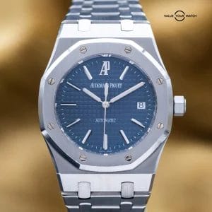 Audemars Piguet Royal Oak Selfwinding 39 Rare Blue Dial Stainless Steel 15300st