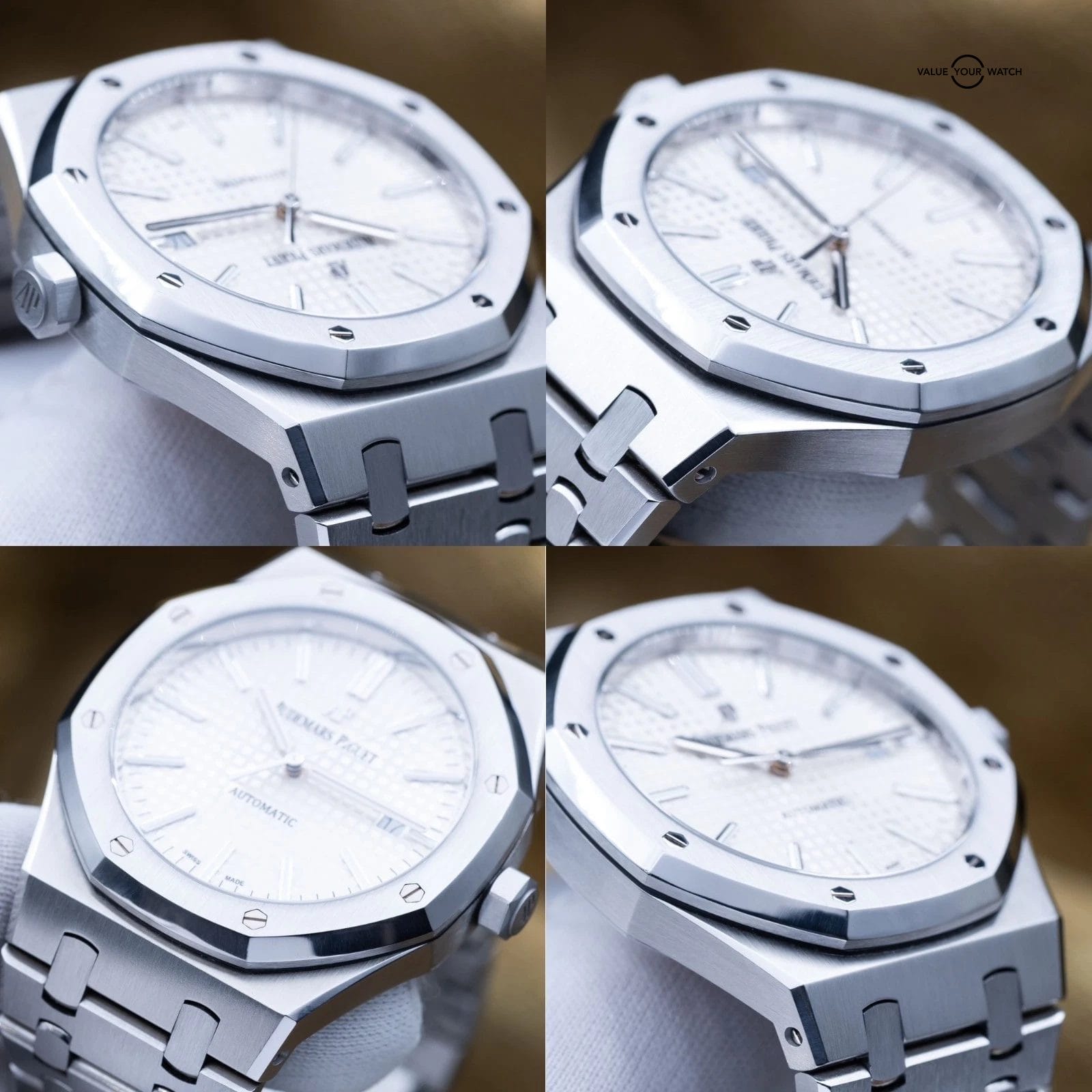 Audemars Piguet Royal Oak 41 White Silver Dial Stainless Steel 15400ST - Image 10