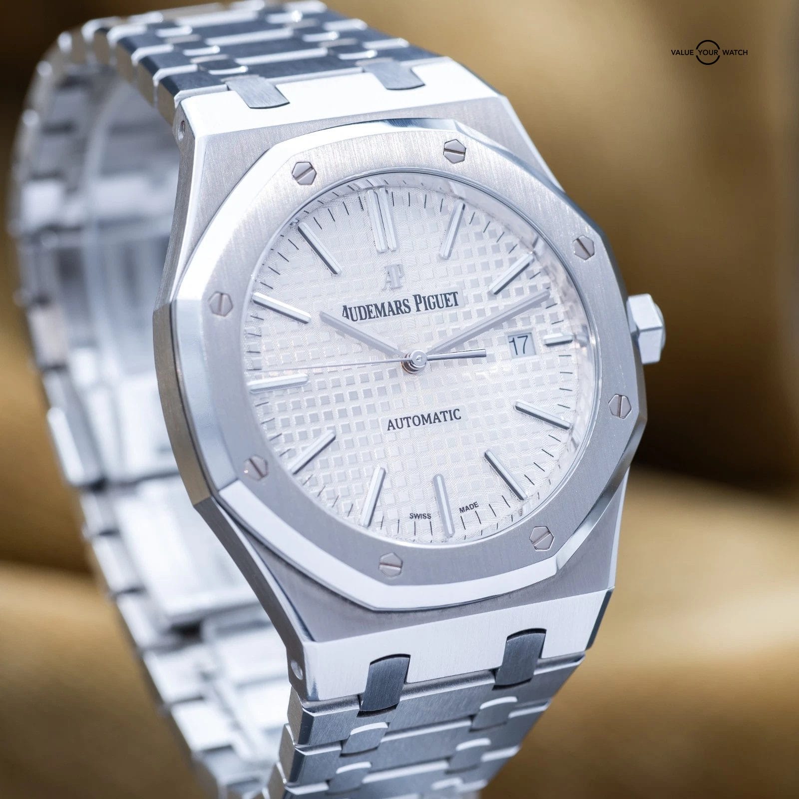 Audemars Piguet Royal Oak 41 White Silver Dial Stainless Steel 15400ST - Image 18