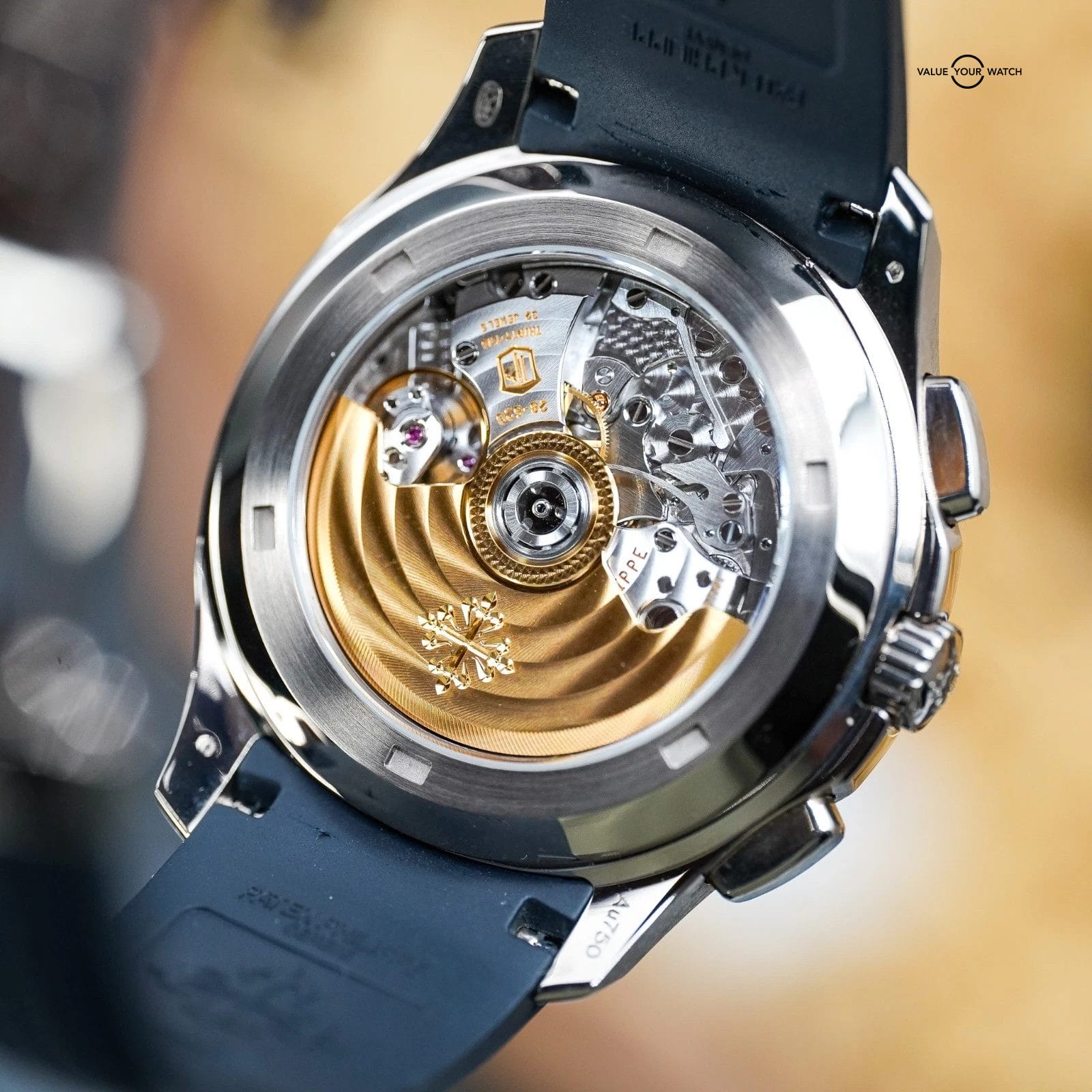 Patek Philippe Aquanaut Chronograph 5968G-001 Blue | Complete Set - Image 3