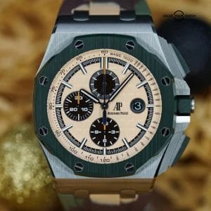 Audemars Piguet Royal Oak Offshore 26400SO.OO.A054CA.01 – Camo 44 – Complete Set