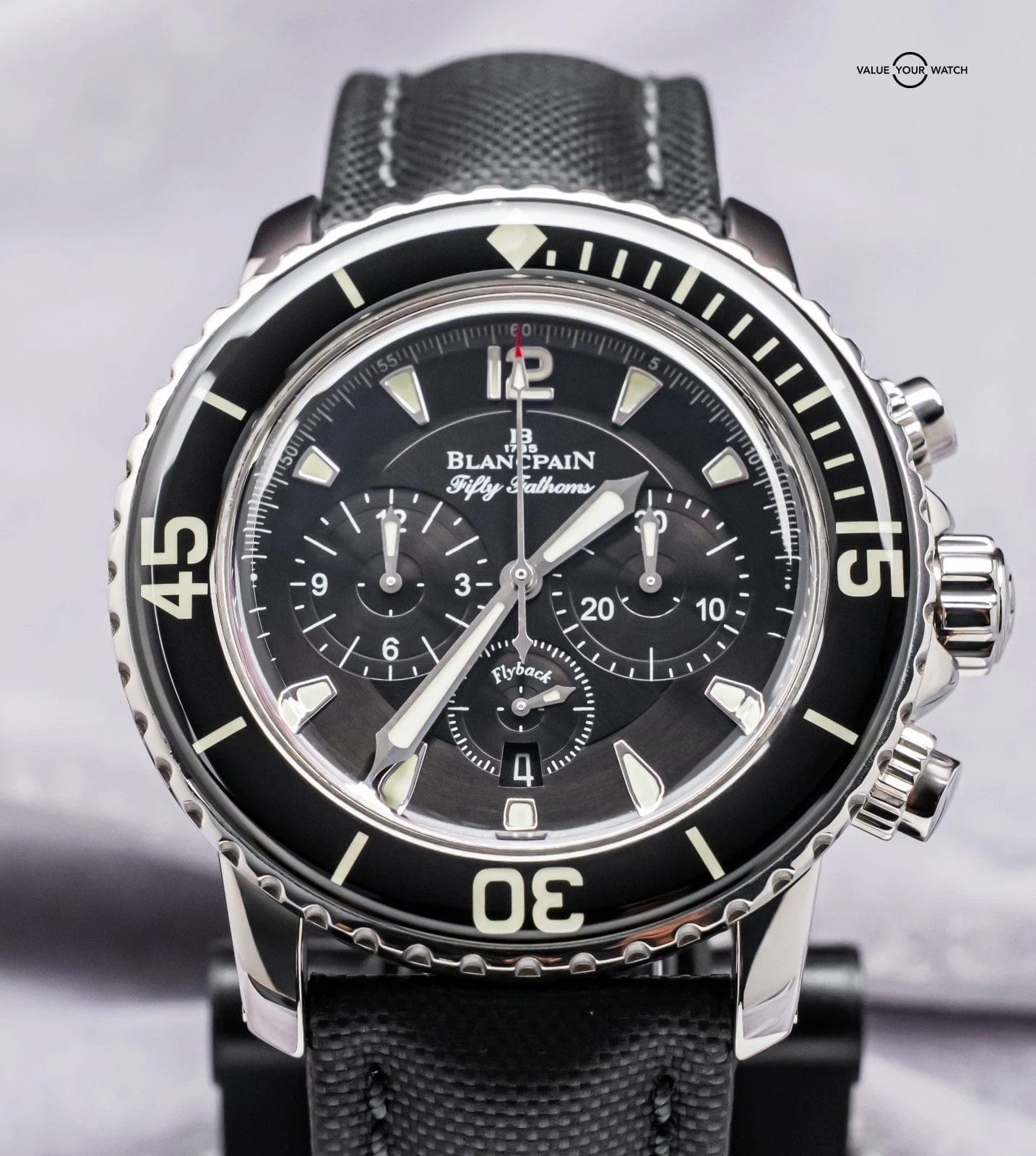Blancpain Fifty Fathoms Chronographe Flyback $24K MSRP 45mm 5085F-1130-52A - Image 6