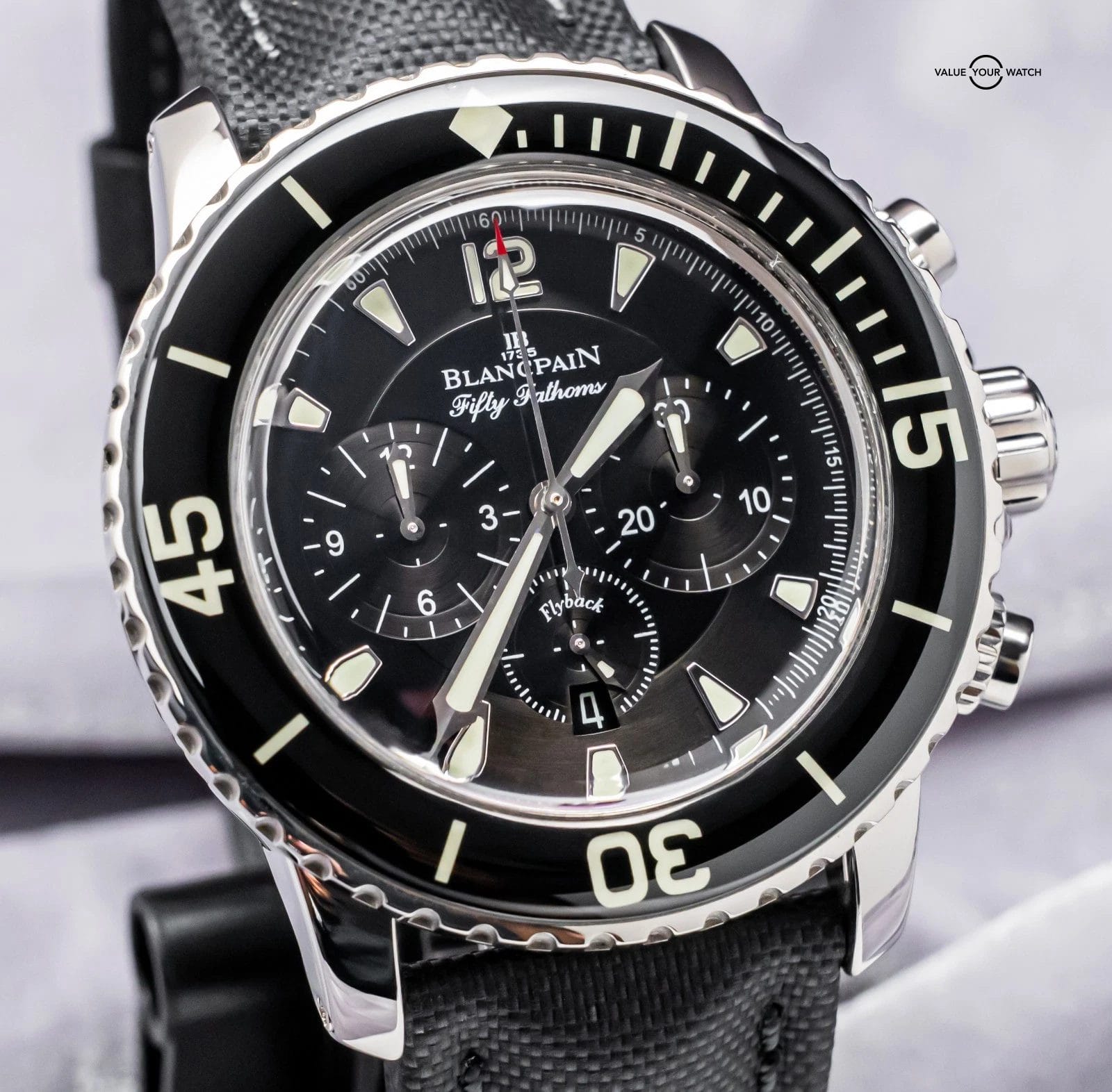 Blancpain Fifty Fathoms Chronographe Flyback $24K MSRP 45mm 5085F-1130-52A - Image 12