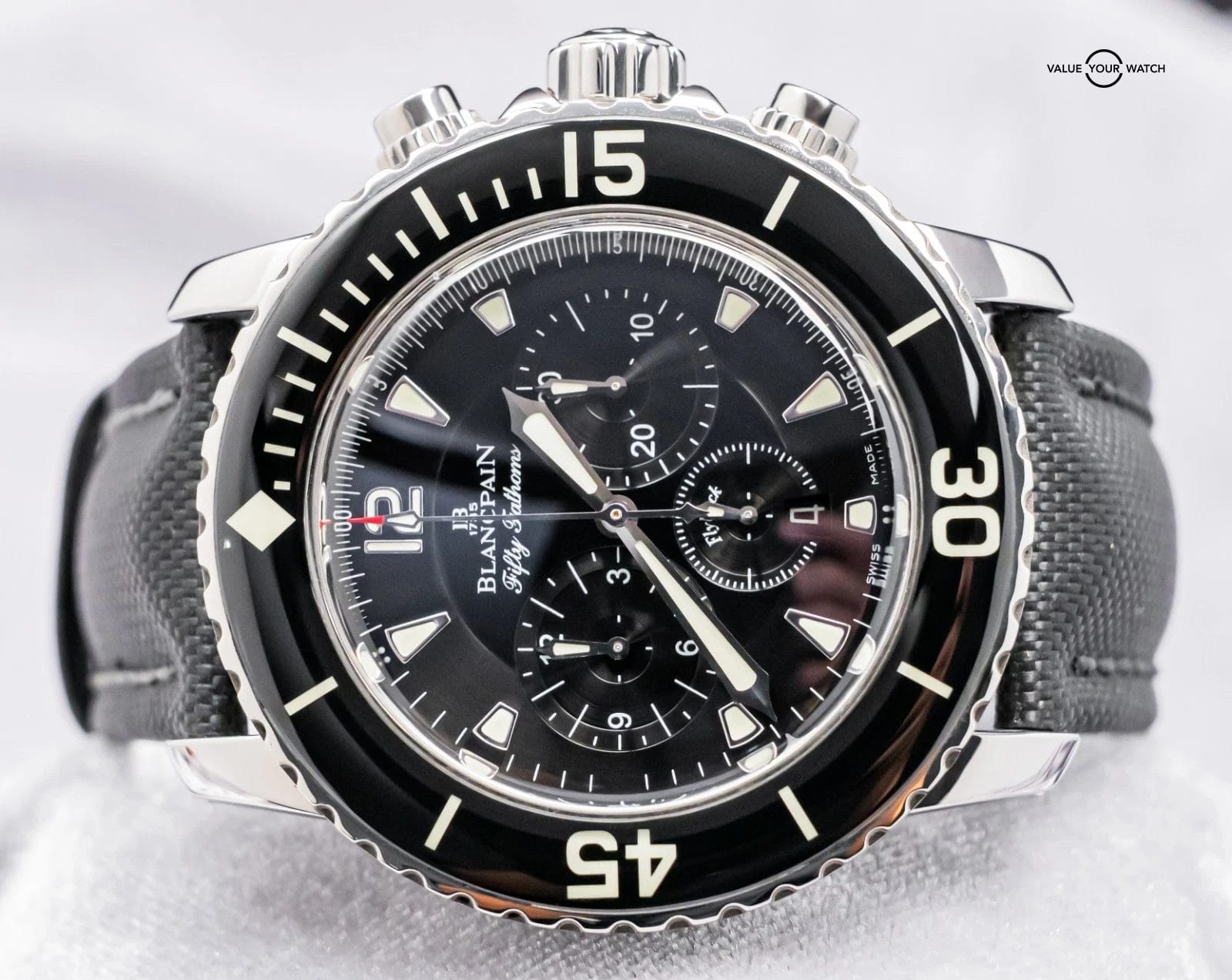 Blancpain Fifty Fathoms Chronographe Flyback $24K MSRP 45mm 5085F-1130-52A