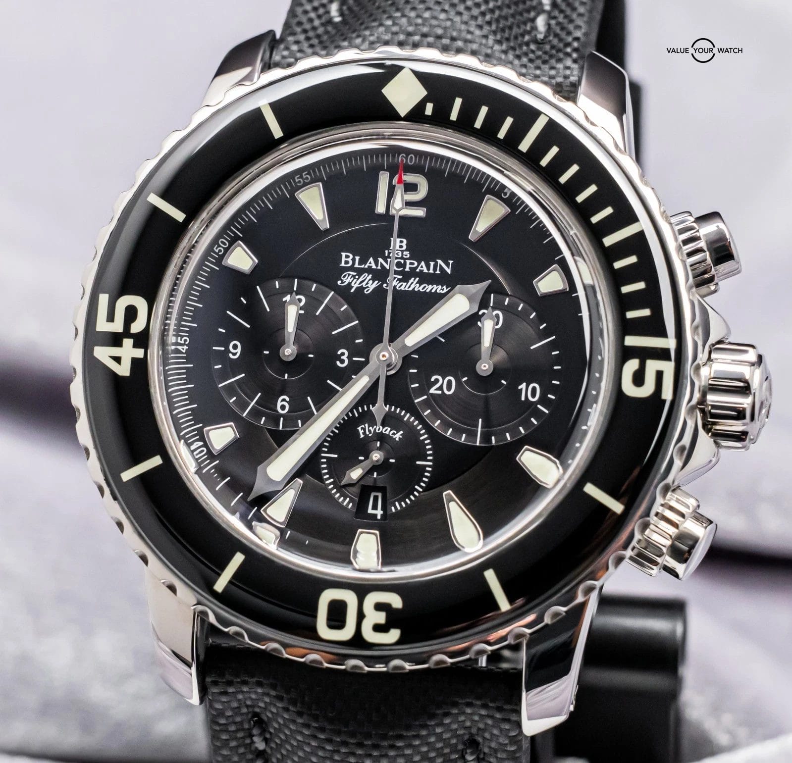 Blancpain Fifty Fathoms Chronographe Flyback $24K MSRP 45mm 5085F-1130-52A - Image 16