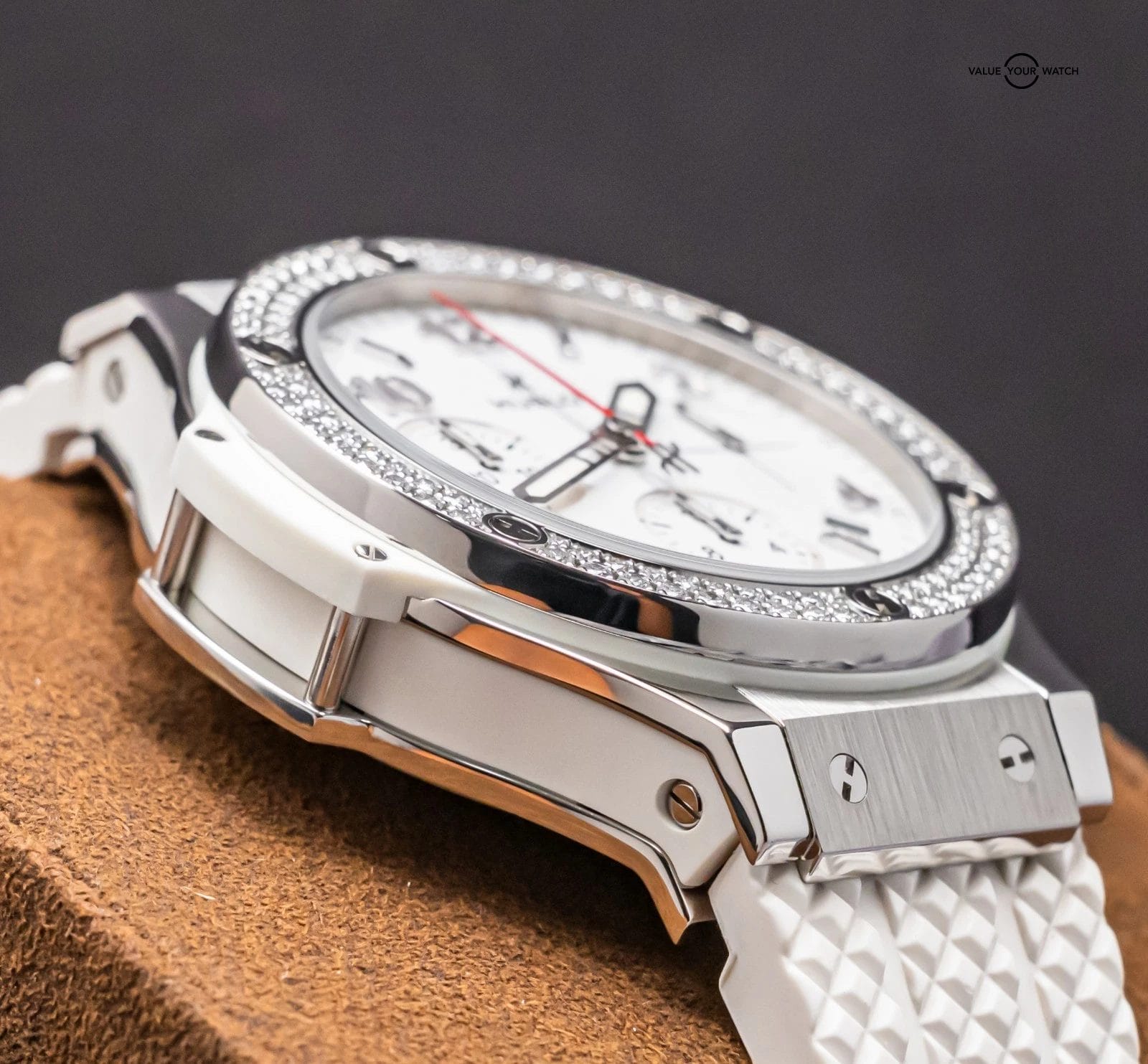 Hublot Big Bang 41 Steel Diamonds $18K MSRP Complete SERVICED 342.SE.230.RW.114 - Image 14