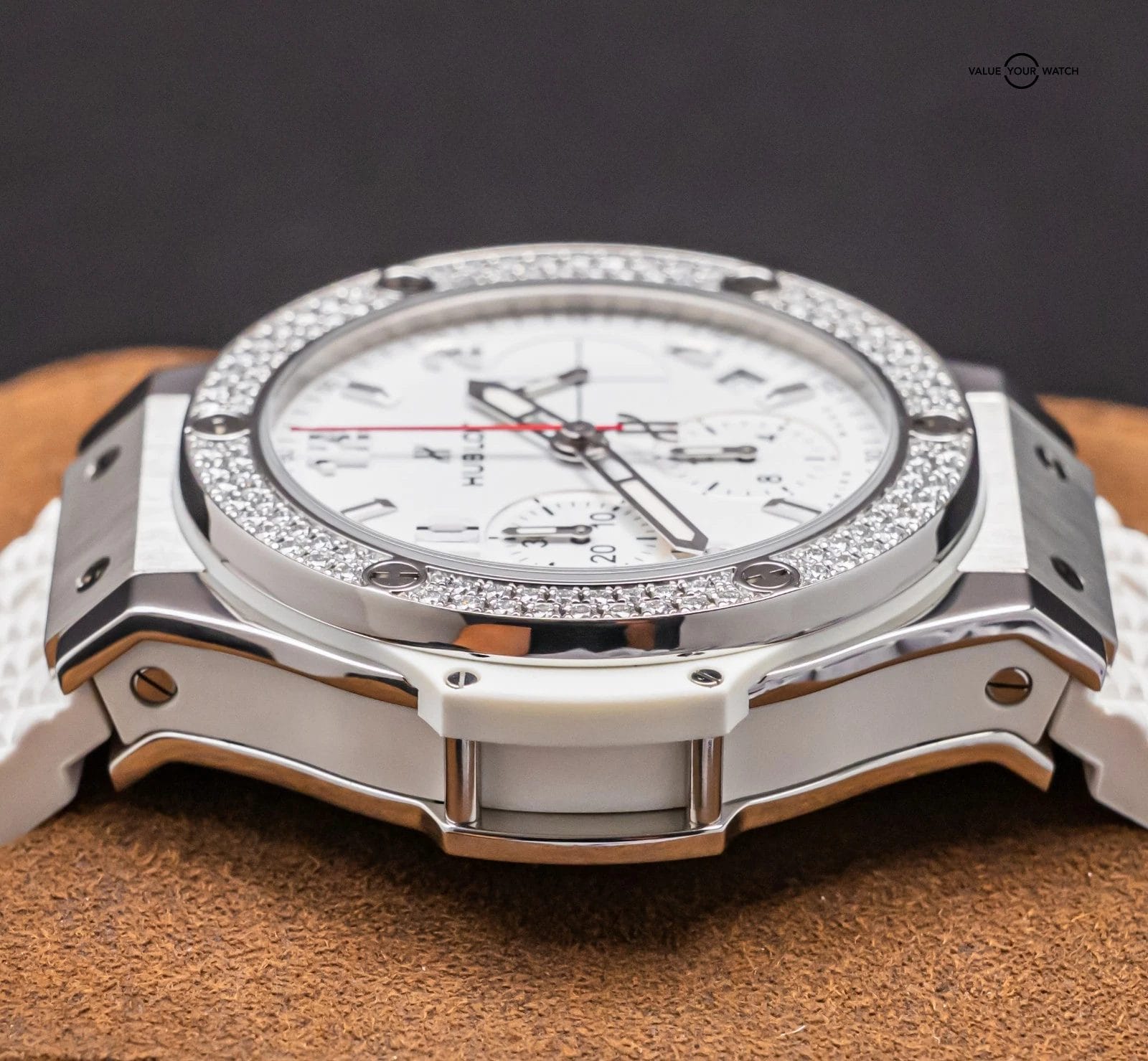 Hublot Big Bang 41 Steel Diamonds $18K MSRP Complete SERVICED 342.SE.230.RW.114 - Image 15