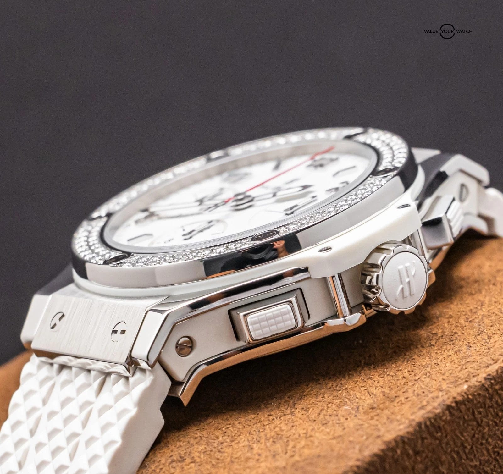 Hublot Big Bang 41 Steel Diamonds $18K MSRP Complete SERVICED 342.SE.230.RW.114 - Image 17