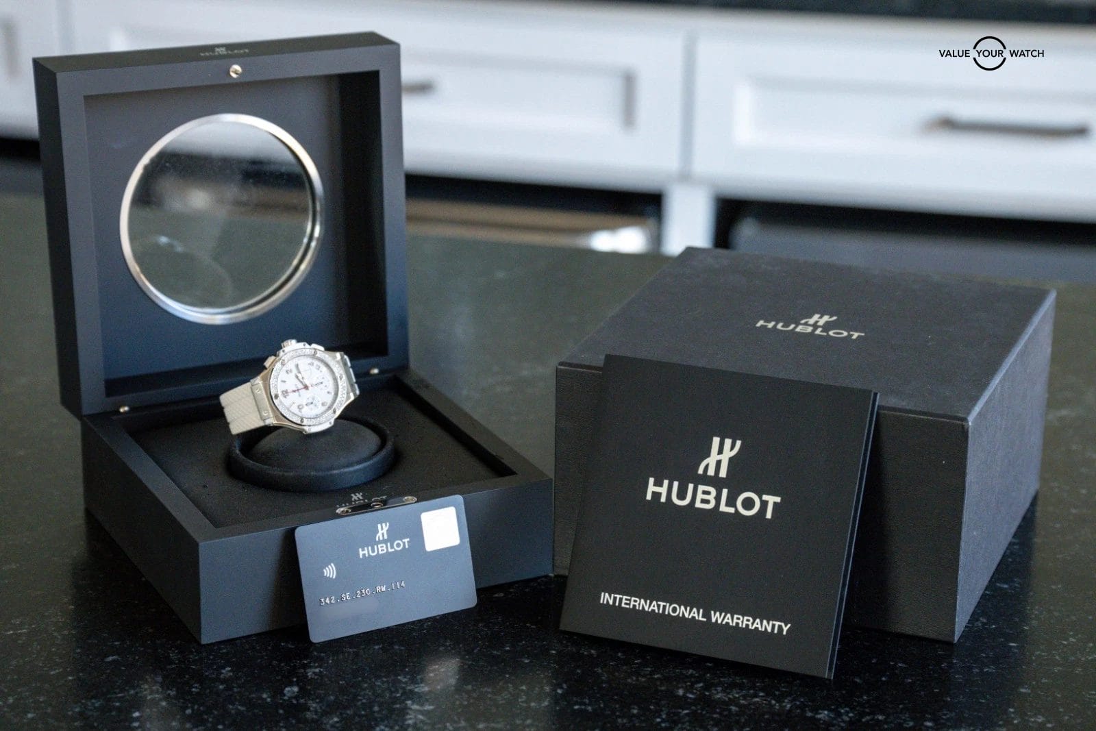 Hublot Big Bang 41 Steel Diamonds $18K MSRP Complete SERVICED 342.SE.230.RW.114 - Image 22