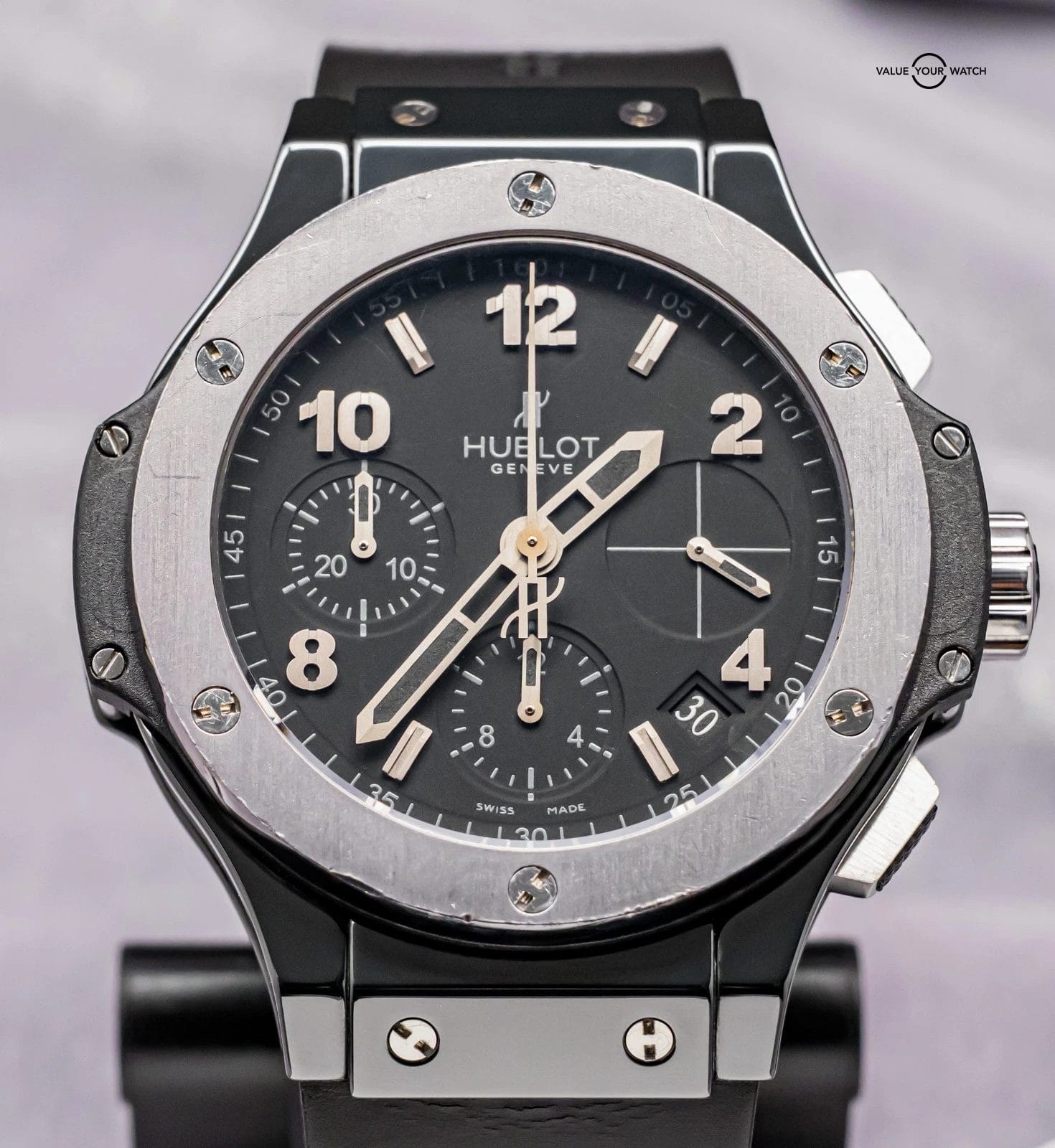 Hublot Big Bang 41 Tungsten Ceramic Ice Bang Matte Chronograph 342
