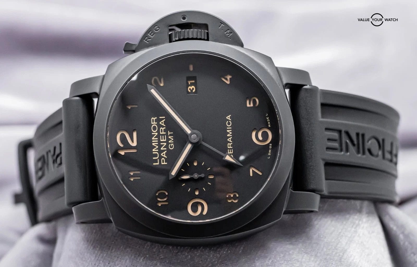 Panerai 441 Luminor 1950 3 Days GMT Ceramica 44mm Box PAM00441 PAM 441 PAM441 - Image 20