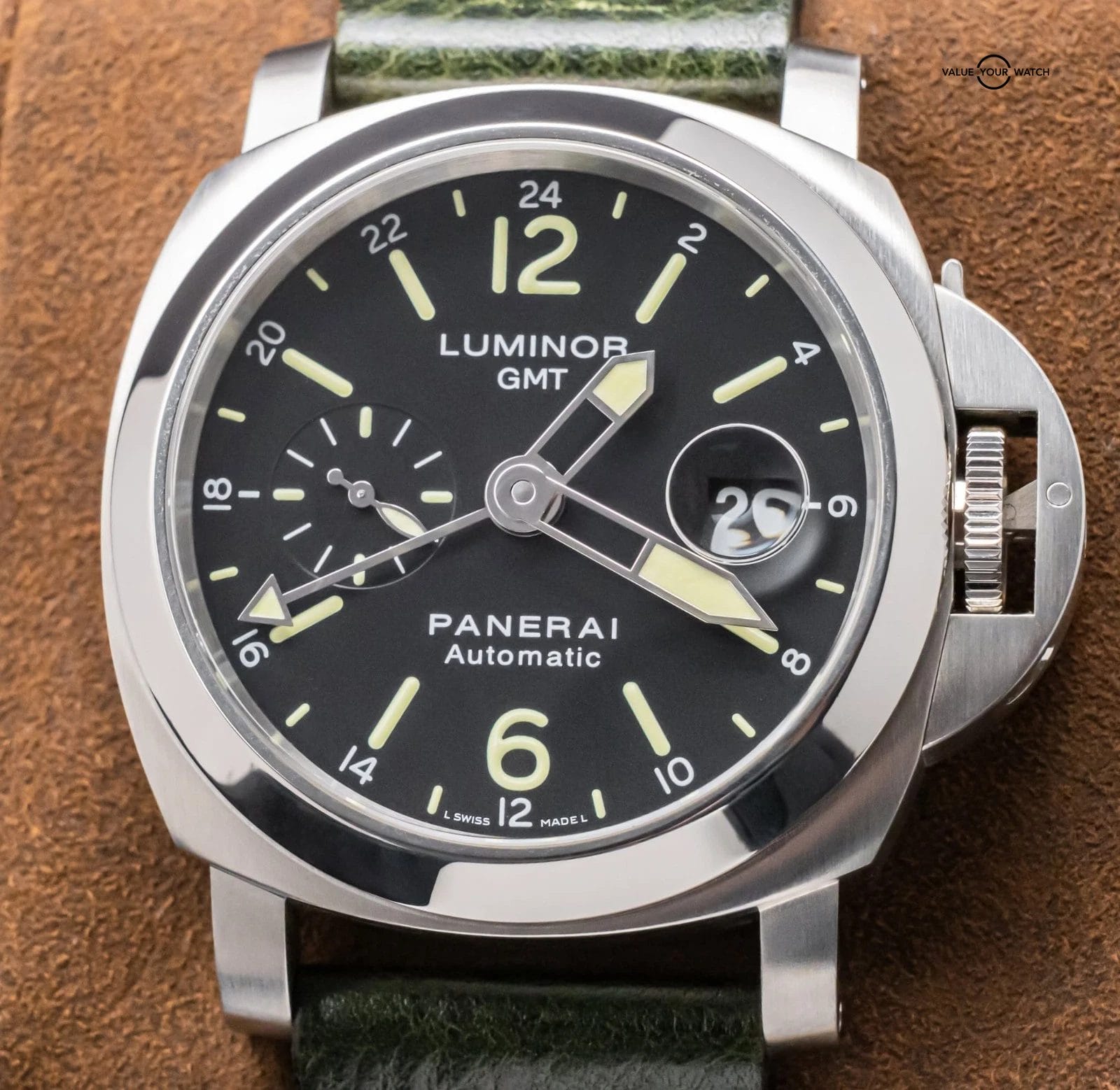 Panerai 297 Luminor GMT Automatic 44mm SERVICED Papers PAM00297 PAM297 PAM 00297 - Image 15
