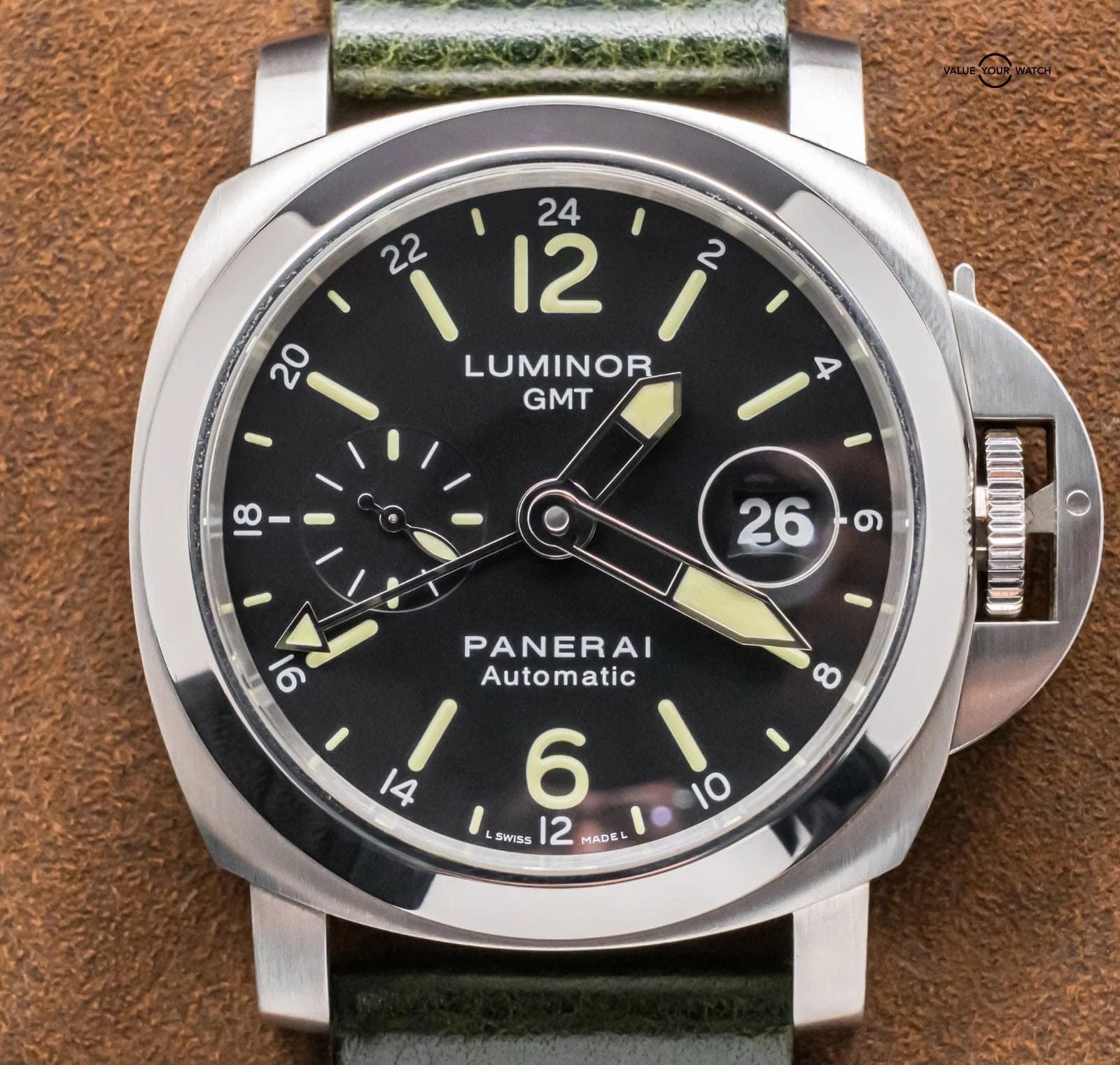 Panerai 297 Luminor GMT Automatic 44mm SERVICED Papers PAM00297 PAM297 PAM 00297 - Image 18