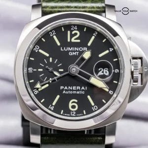 Panerai 297 Luminor GMT Automatic 44mm SERVICED Papers PAM00297 PAM297 PAM 00297