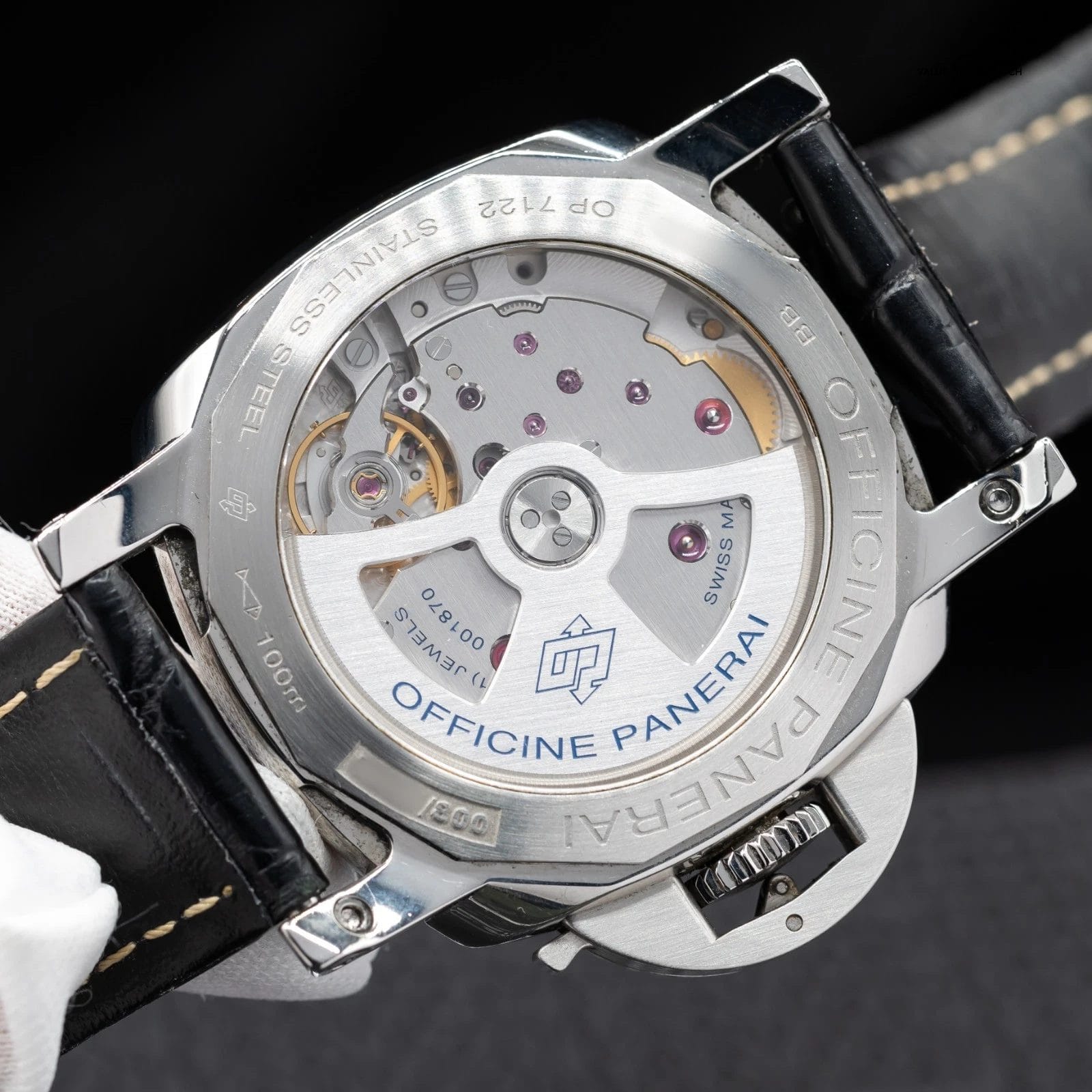 Panerai Luminor Marina GMT 3 Days 1950, 42mm Steel with papers Ref. PAM01537 - Image 5