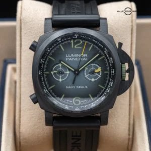 Panerai Luminor Navy Seals Carbotech Chronograph, 44mm Full Set 2024! PAM01419