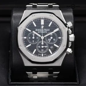 Audemars Piguet Royal Oak Chronograph 41mm, steel case and black dial 26320st