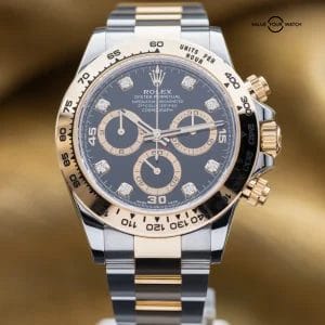 Rolex Daytona Cosmograph Two-Tone Steel Gold 40mm Black Dial 116503 – Full Set