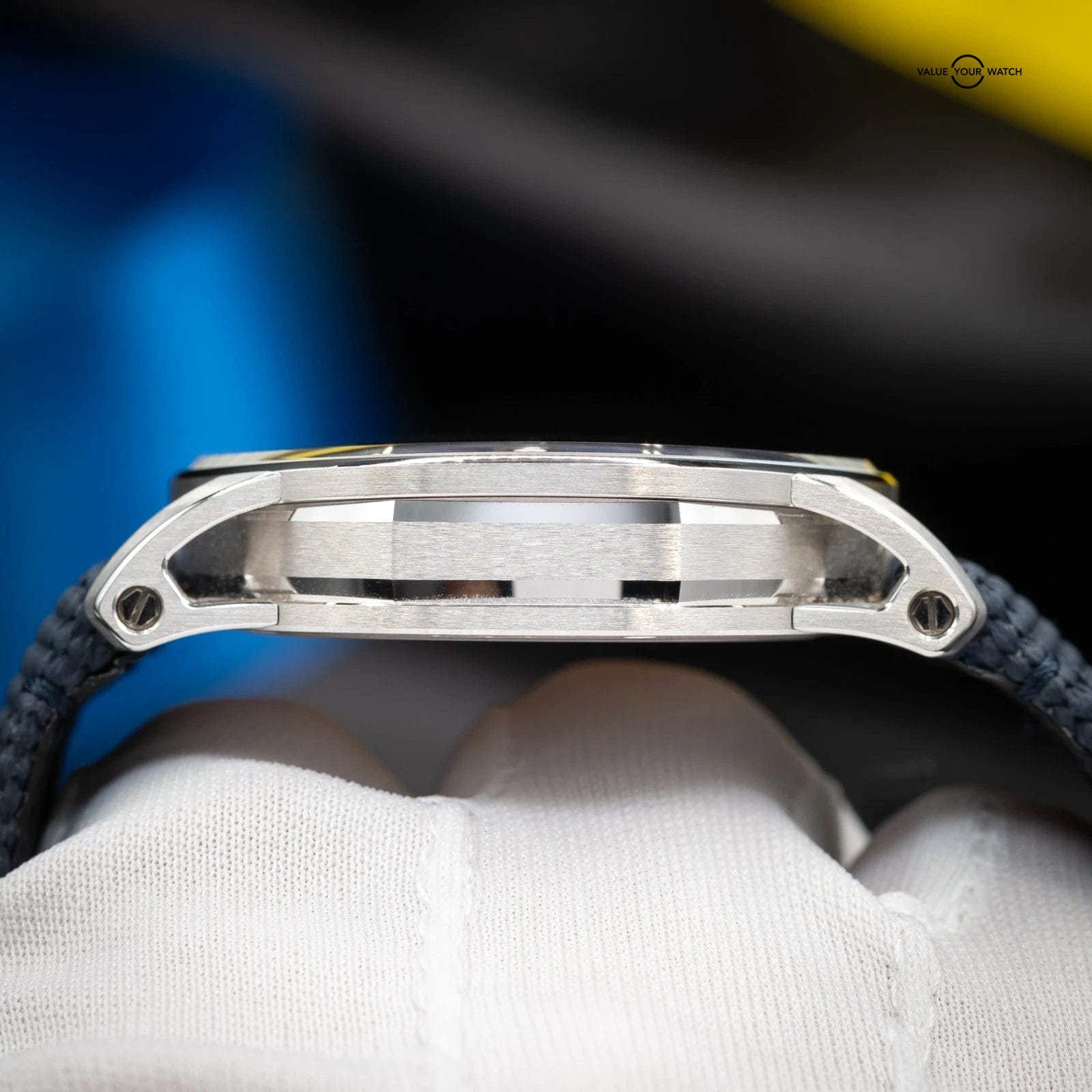 Audemars Piguet Code 11.59 White Gold, Blue Lacquered Dial Men's Watch 15210BC - Image 4