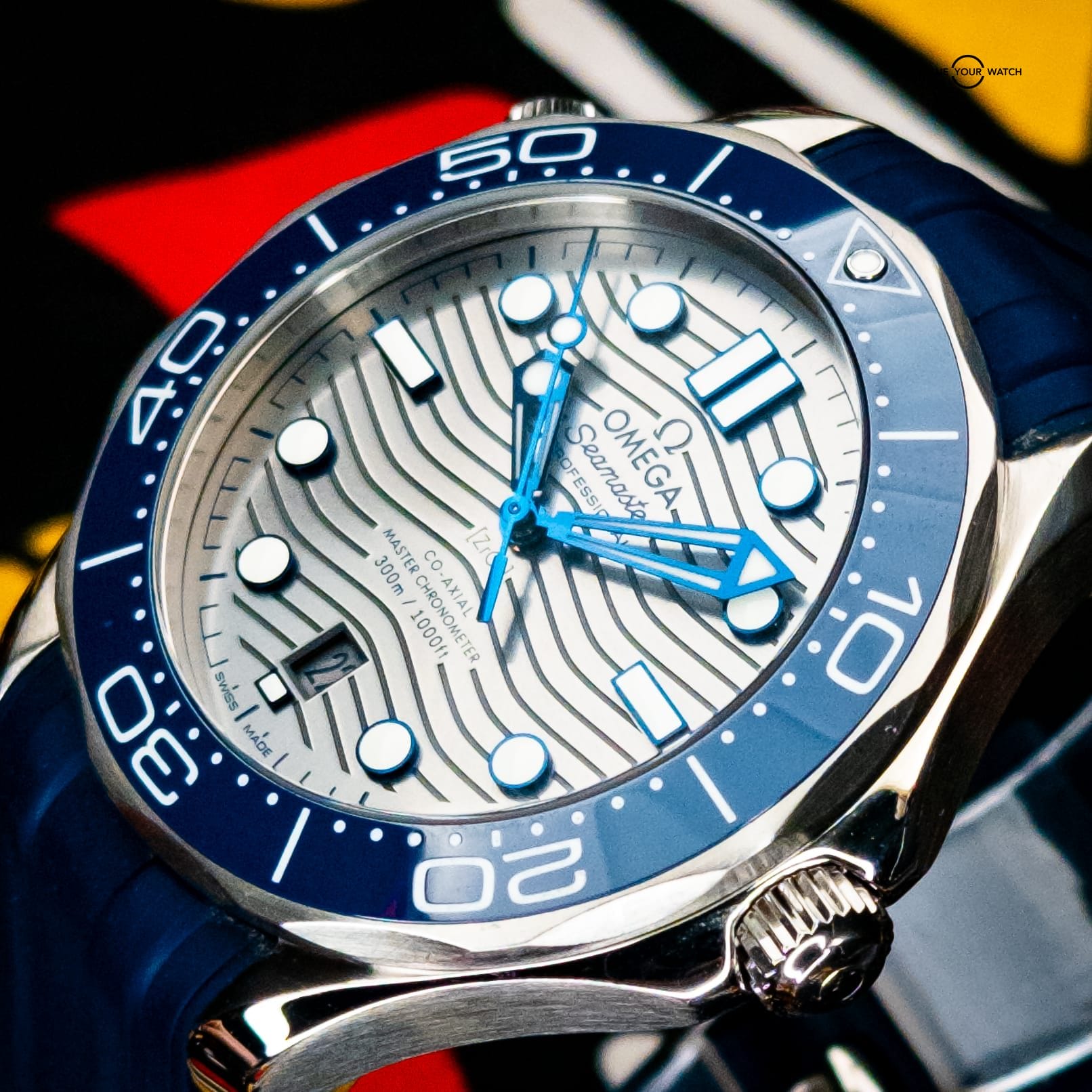 2023 OMEGA SEAMASTER 300M 42MM GREY 210.32.42.20.06.001 B&P Warranty to 11/2028 - Image 4