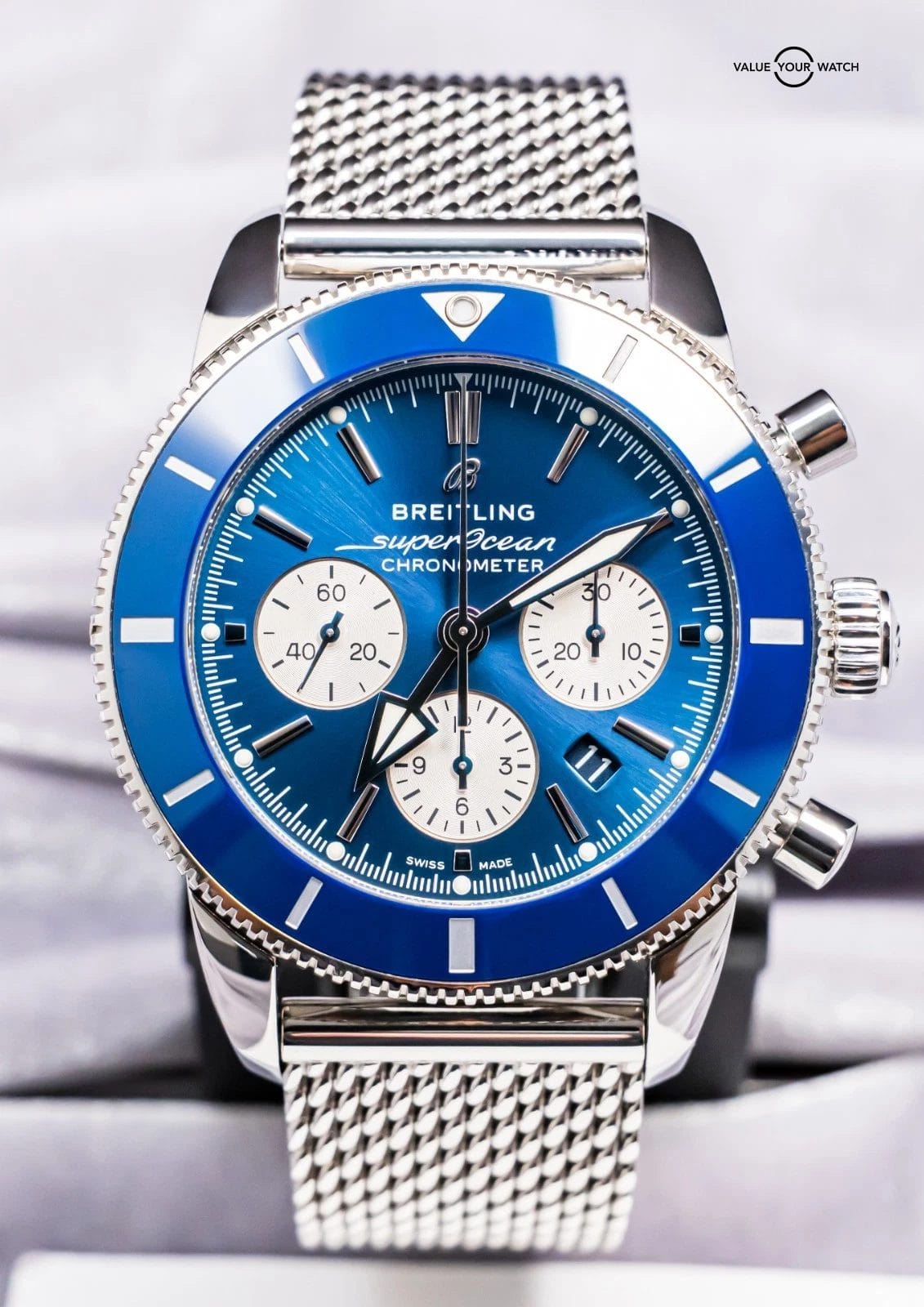 Breitling Superocean Heritage B01 Chronograph 44mm $10K MSRP WARRANTY AB0162