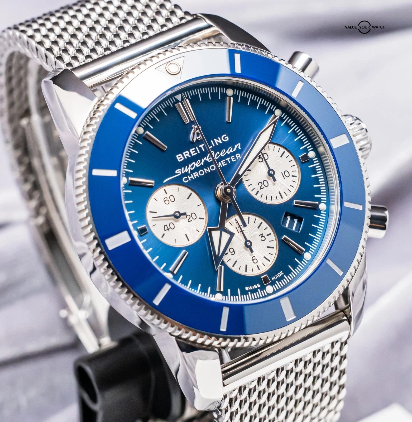 Breitling Superocean Heritage B01 Chronograph 44mm $10K MSRP WARRANTY AB0162 - Image 5